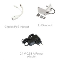 MikroTik Wireless Wire Dish (LHGG-60ad), 1Gbps full-duplex, 802.11ad, 60GHz,  již spárováno=bez nutnosti konfigurace