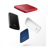 ADATA Externí HDD 1TB 2,5" USB 3.1 HV300, černý