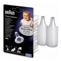 Braun LF40 ThermoScan náhradní krytky pro ušní teploměry, 40 kusů