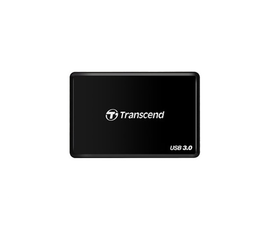 TRANSCEND Card Reader RDF2, USB 3.0, Black