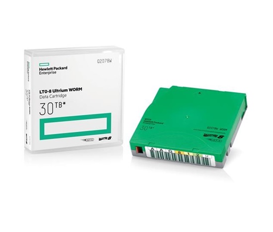 HPE LTO-8 Ultrium 30 TB WORM Data Cartridge