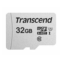 TRANSCEND MicroSDHC karta 32GB 300S, UHS-I U1, bez adaptéru