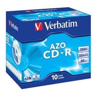 VERBATIM CD-R(10-Pack)Jewel/Crystal/DLP/52x/700MB
