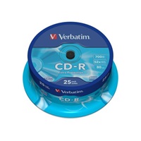 VERBATIM CD-R(25-Pack)Spindle/Extra Protection/DL/52x/700MB