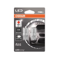 OSRAM autožárovka "W21/5W" LEDriving® Standard 12V W3x16q červená (Blistr 2ks)