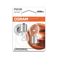 OSRAM autožárovka P21W STANDARD 12V 21W BA15s (Blistr 2ks)