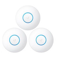 UBNT UniFi AP nanoHD, 3-PACK, bez PoE! [vnitřní AP, 2.4+5GHz (300Mbps+1733Mbps), MU-MIMO, 802.11a/b/g/n]