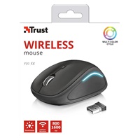 TRUST myš Yvi FX Wireless Mouse - black