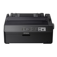 EPSON tiskárna jehličková LQ-590II, A4, 24 jehel, high speed draft 550 zn/s, 1+6 kopii, USB 2.0,