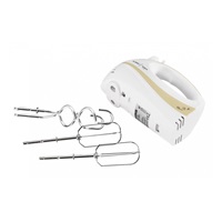 Orava SL-109 ruční šlehač, 300 W, pulzní spínač, 75 dB, 5 rychlostí, krémová / bílá