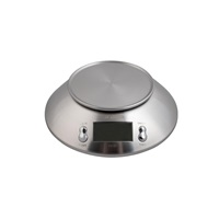 ORAVA EV-3 S digitální kuchyňská váha, LCD displej, přesnost 1 g, funkce TARE, nerez, časovač