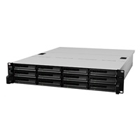 Synology RS3618xs RackStation (4C/XeonD-1521/2,4-2,7GHz/8GBRAM/12xSATA/2xUSB3.2/4xGbE/2xPCIe)