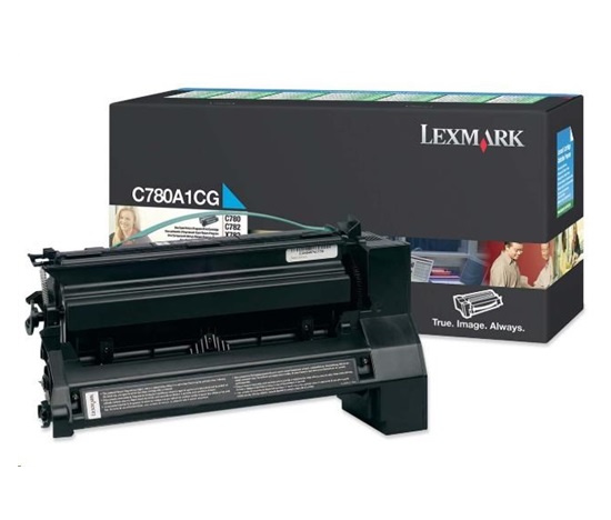 Lexmark toner C780A1CG C780 / C782 6K Cyan Return Cartridge