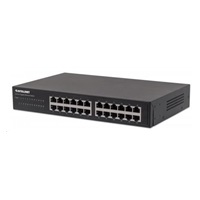 Intellinet 24-port Gigabit Ethernet Switch, 24x GbE, fanless