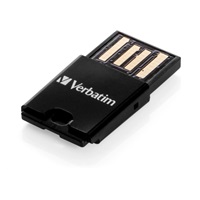 VERBATIM Tablet microSDHC C10/U1 with USB reader 64GB (R:70MB/s, W:10MB/s)