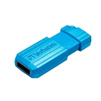 VERBATIM Flash Disk 16GB Hi-Speed Store ‘n‘ Go, Pinstripe, USB 2.0, Caribbean modrá