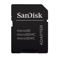 SanDisk MicroSDHC karta 32GB Ultra (80MB/s, Class 10 - Tablet Packaging, Android) + adaptér