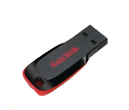 SanDisk Flash Disk 64GB Cruzer Blade, USB 2.0, černá