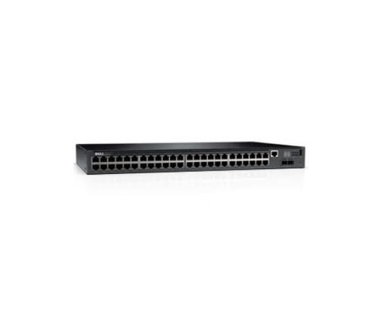 DELL Networking N2048 L2 48x 1GbE + 2x 10GbE SFP+ fixed ports Stacking IO to PSU airflow AC