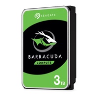 SEAGATE HDD 3TB BARRACUDA, 3.5", SATAIII, 5400 RPM, Cache 256MB