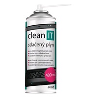 CLEAN IT Stlačený vzduch 400ml (náhrada za CL-1)
