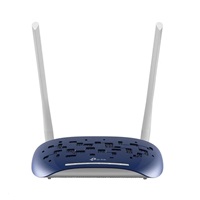 TP-Link TD-W9960 WiFi4 VDSL/ADSL router (N300, 2,4GHz, 3x100Mb/s LAN, 1x100Mb/s WAN/LAN, 1xRJ11)
