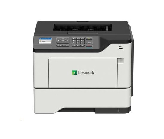 LEXMARK ČB tiskárna MS621dn A4, 47ppm, 512MB, LCD, duplex, USB 2.0, LAN