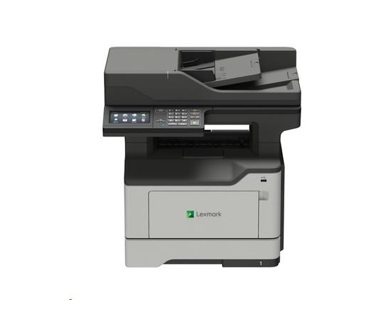 LEXMARK Multifunkční ČB tiskárna MX521ade, A4, 44ppm, 1024MB, barevný LCD displej, duplex,RADF, USB 2.0, LAN,