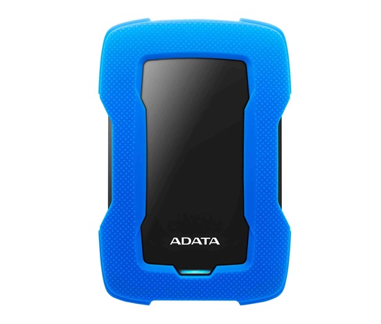 ADATA Externí HDD 1TB 2,5" USB 3.1 HD330, BLUE COLOR BOX, modrý (gumový, nárazu odolný)