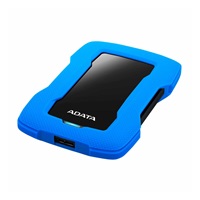 ADATA Externí HDD 1TB 2,5" USB 3.1 HD330, BLUE COLOR BOX, modrý (gumový, nárazu odolný)