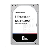 Western Digital Ultrastar® HDD 8TB (HUS728T8TALE6L4) DC HC320 3.5in 26.1MM 256MB 7200RPM SATA 512E SE (GOLD WD8003FRYZ)