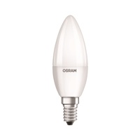 OSRAM LED BASE CL B Fros. 5,7W 827 E14 470lm 2700K (CRI 80) 10000h A+ (Krabička 3ks)