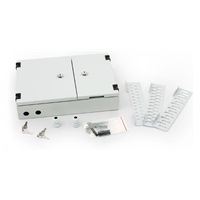 TRITON Nástěnný optický rozvaděč 24x ST, 24xSC Single. 16x SC duplex, černá