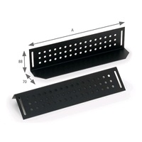 TRITON Nosné ližiny pro rozvaděč hloubky 800mm (A=380mm) - pár, černé