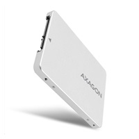 AXAGON RSS-M2SD, SATA - M.2 SATA SSD, interní 2.5" ALU box