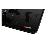 C-TECH herní podložka pod myš MP-01W (World), 900x270x4mm, obšité okraje