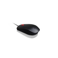 LENOVO myš drátová Essential USB Mouse - 1600dpi, Optical, USB, 3 tlačítka, černá