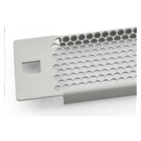 TRITON 19“ perforovaná záslepka, 1U, černá