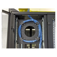 TRITON Držák rezervy kabelů, černý