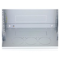 TRITON 19" jednodílný rozvaděč 12U/400mm, odnímatelné boční kryty