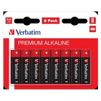 VERBATIM Alkalické baterie AA, 8 PACK , LR6