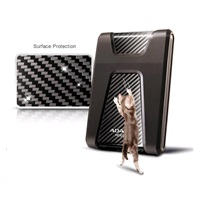 ADATA Externí HDD 1TB USB 3.1 DashDrive Durable HD650, černý (gumový, nárazu odolný)