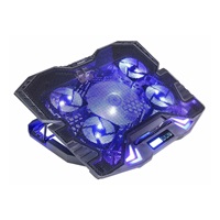 EVOLVEO Ania 5, chladicí podstavec pro notebook, modré podsvícení