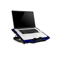 EVOLVEO Ania 5, chladicí podstavec pro notebook, modré podsvícení