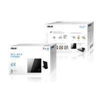 ASUS BLU-RAY Combo SBC-06D2X-U, External, black, USB