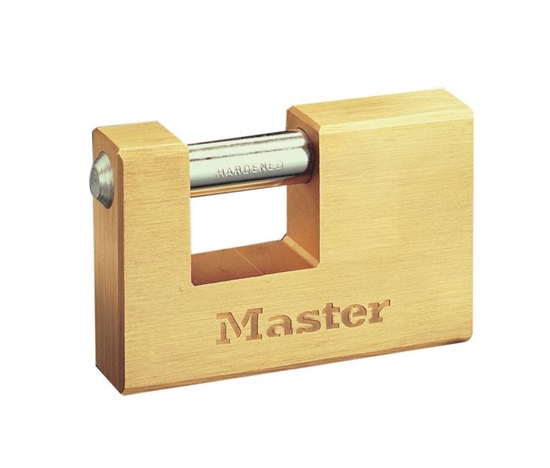 MasterLock 606EURD Obdélníkový visací zámek pro všeobecnou ochranu