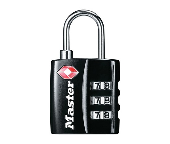 MasterLock TSA 4680EURDBLK Visací kombinační zámek