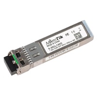 MikroTik SFP (miniGBIC) modul S-55DLC80D, SM, 80km, 1.25G, 1550nm, LC duplexní