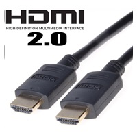 PREMIUMCORD Kabel HDMI 2.0 High Speed + Ethernet, zlacené konektory, 1,5m