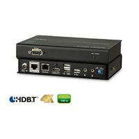 ATEN HDMI Extender PC-konzole na 100m@4K, HDBaseT 2.0, USB + RS232